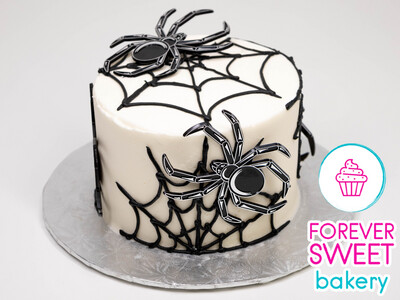 Black Spider Cake