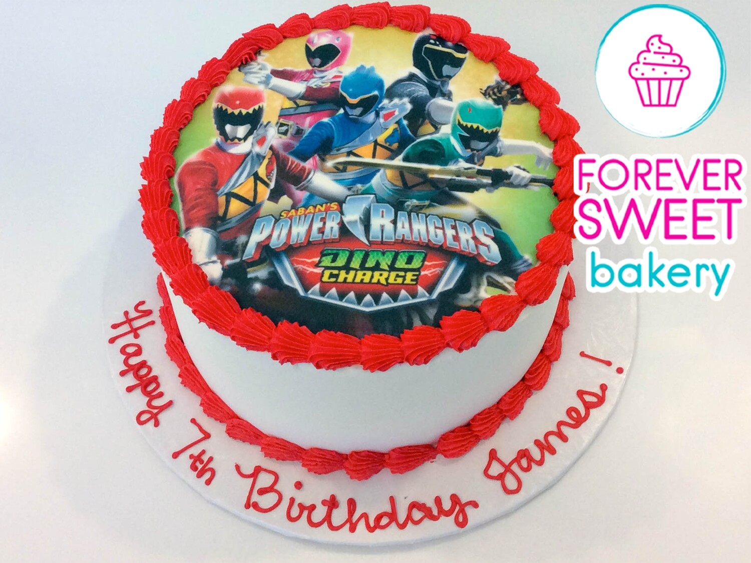Power Rangers Image Cake