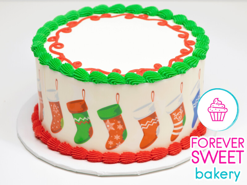 Christmas Stockings Cake