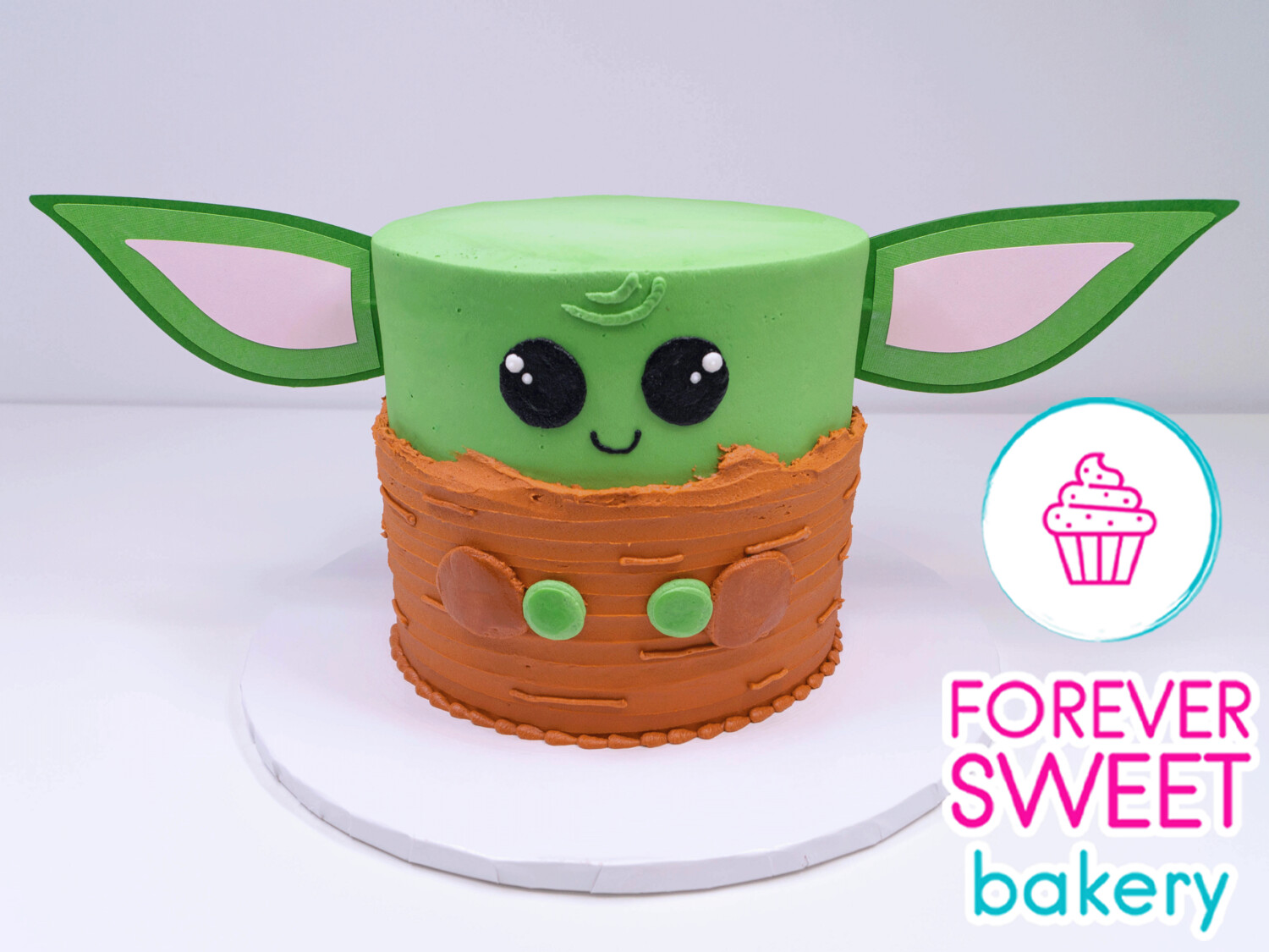 Baby Yoda Ears Cake
