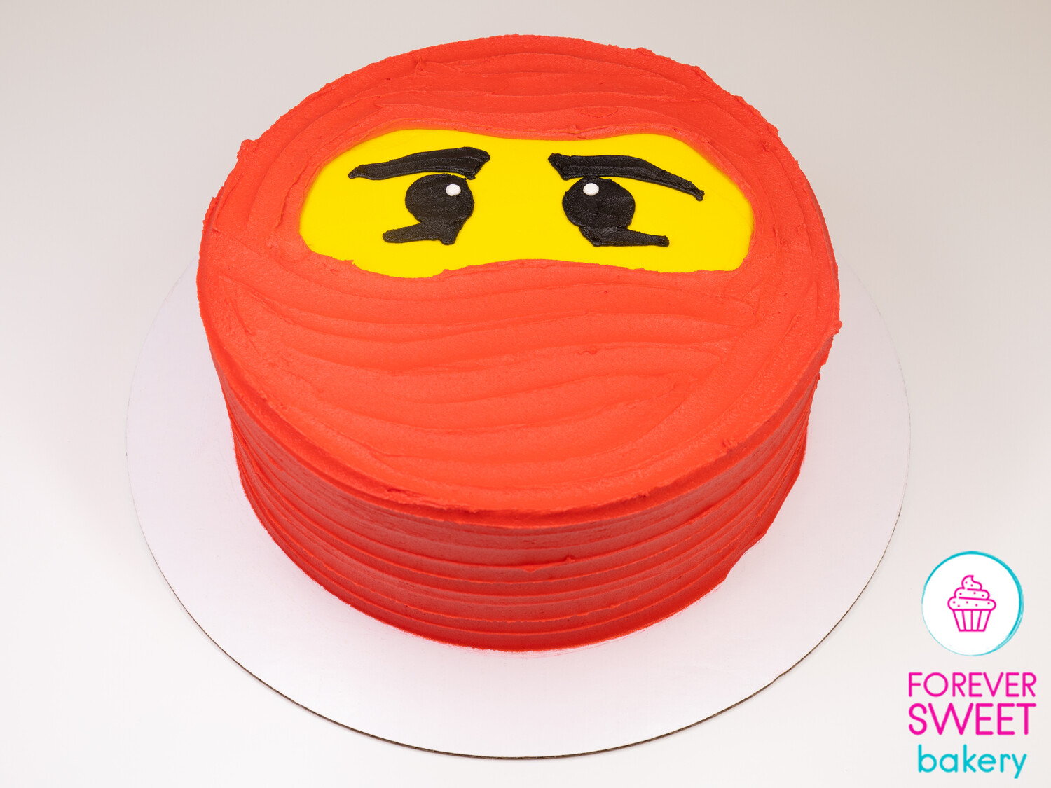 Ninjago Red Face Cake