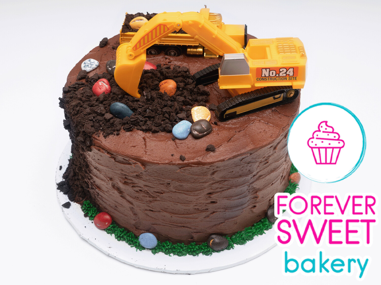 Construction Theme Cake