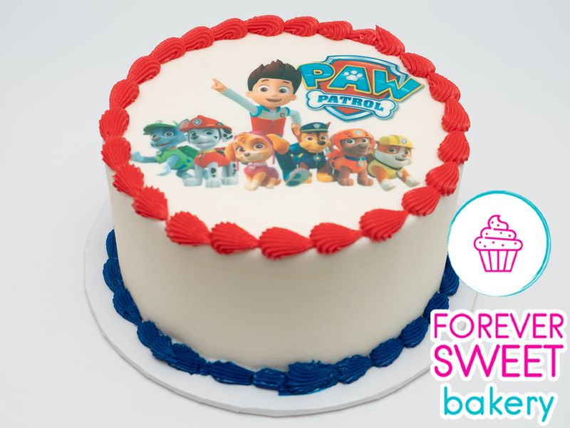 Paw Patrol Image Cake
