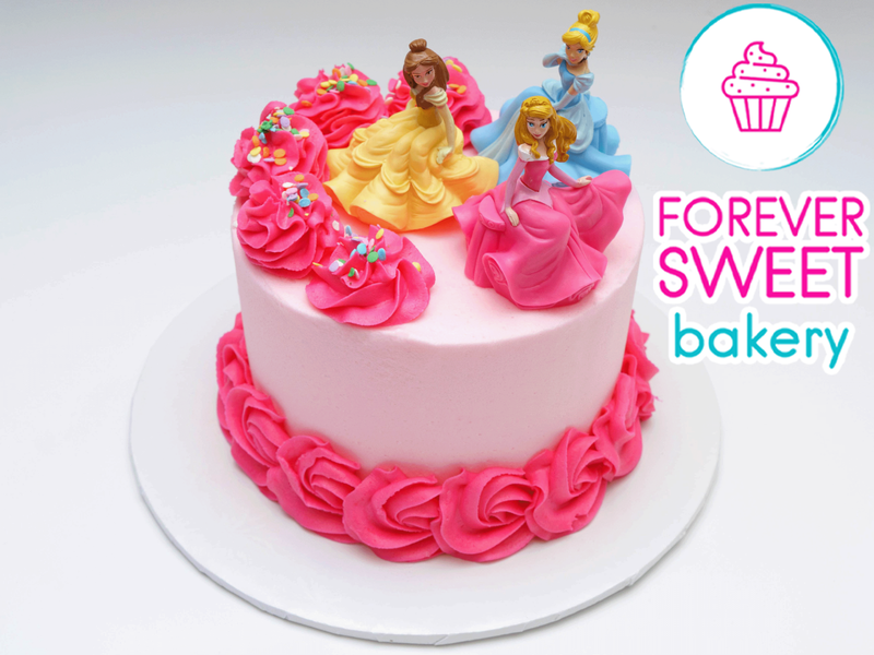 Disney Princess Trio Cake