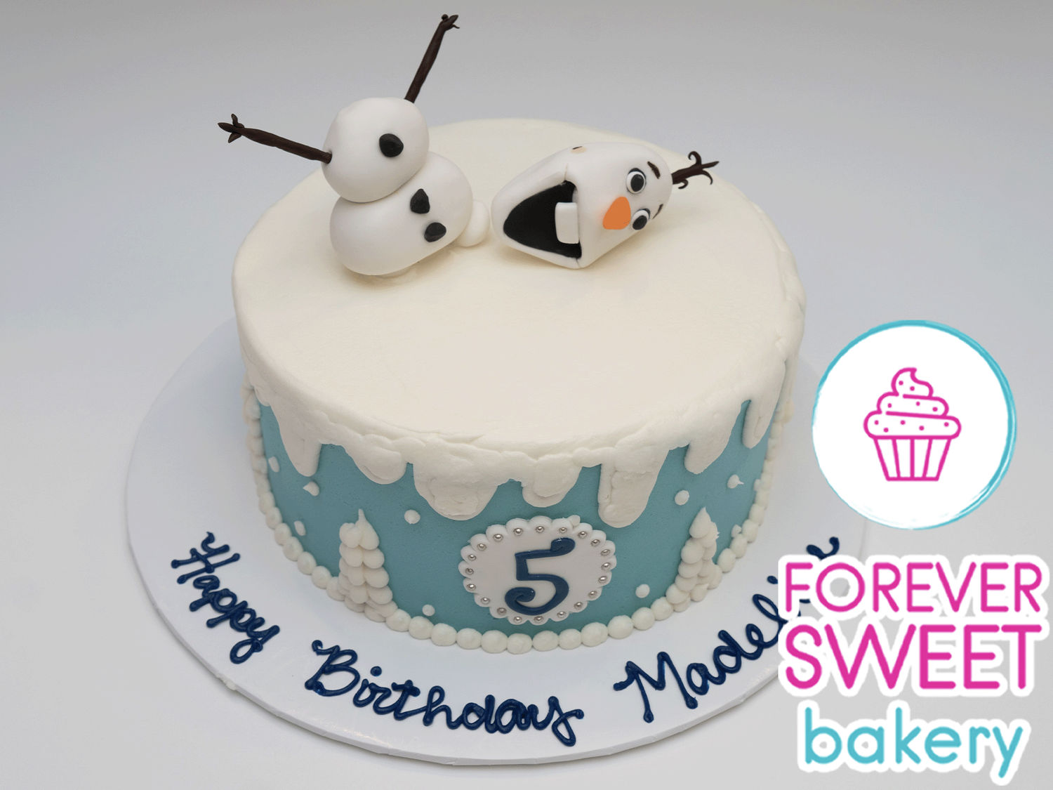 Olaf Lost His Head Cake