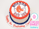 Boston Red Sox Image Cake