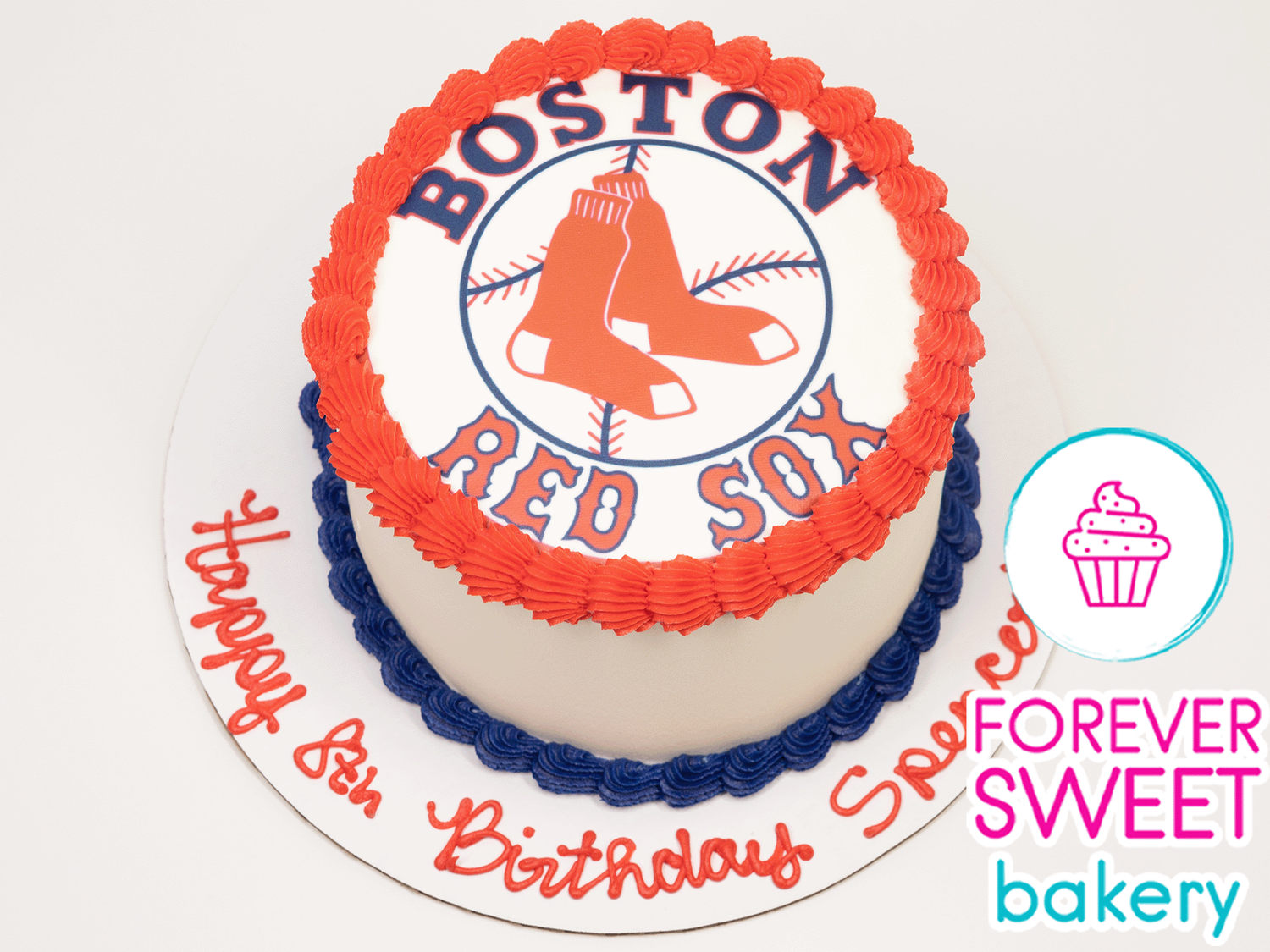 Boston Red Sox Image Cake