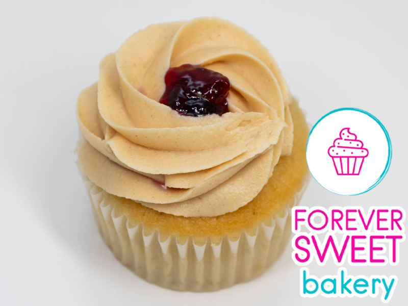 Peanut Butter & Jelly Cupcake