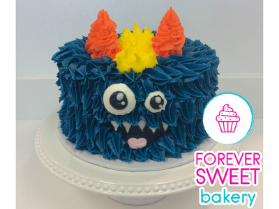 Two Eye Monster Cake