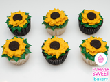 SunFlower Decorated Cupcakes