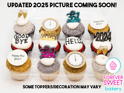 2025 New Years Dozen Cupcakes