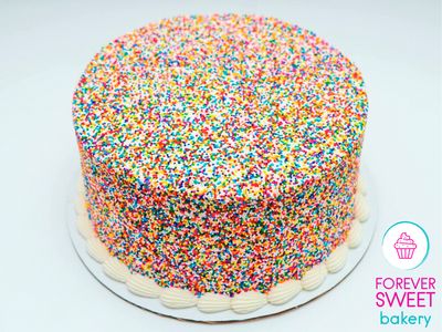 Rainbow Sprinkles Cake