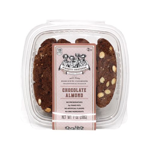 Chocolate Almond Biscotti Brothers Cookies