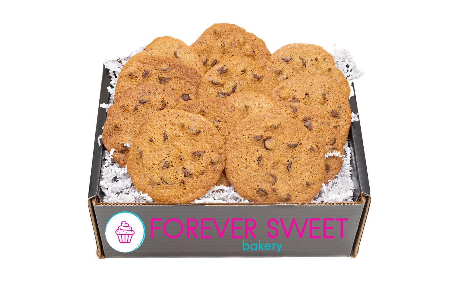 Crispy - Chocolate Chip Cookies - 16 PK