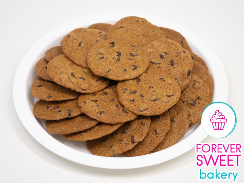 Crispy Chocolate Chip Cookie Tray