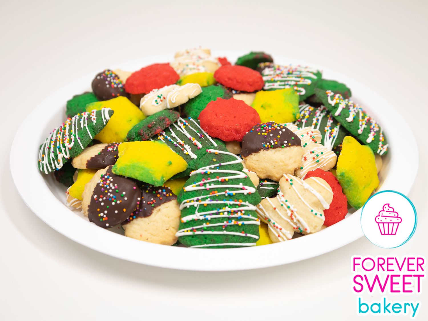 Holiday Butter Cookie Tray