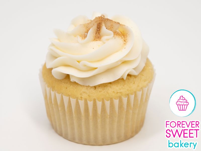 Caramel Apple Cheesecake Cupcake