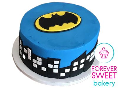 Batman in the City Cake