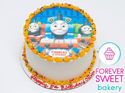 Thomas the Train Image Cake