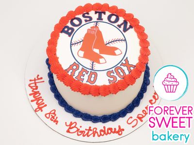 Boston Red Sox Image Cake