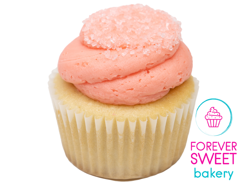 Vanilla Raspberry Cupcake