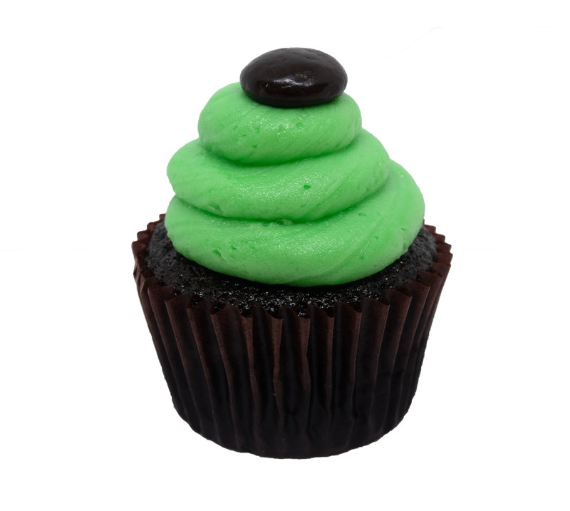 Chocolate Mint Cupcake
