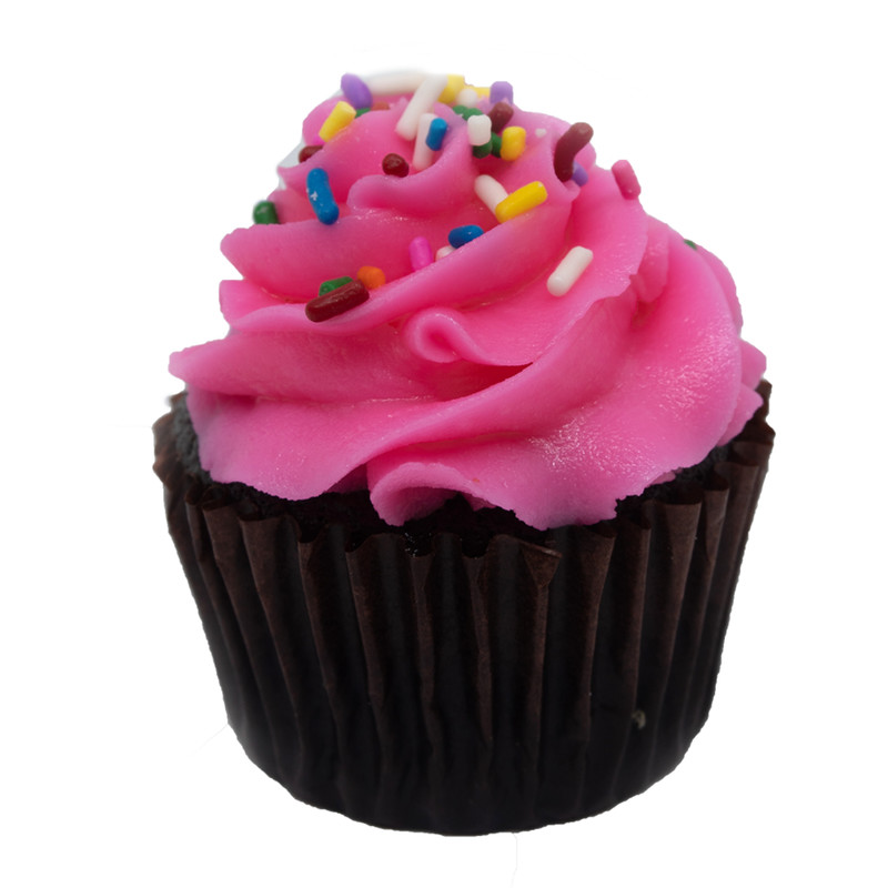 Chocolate Pink Cloud Cupcake