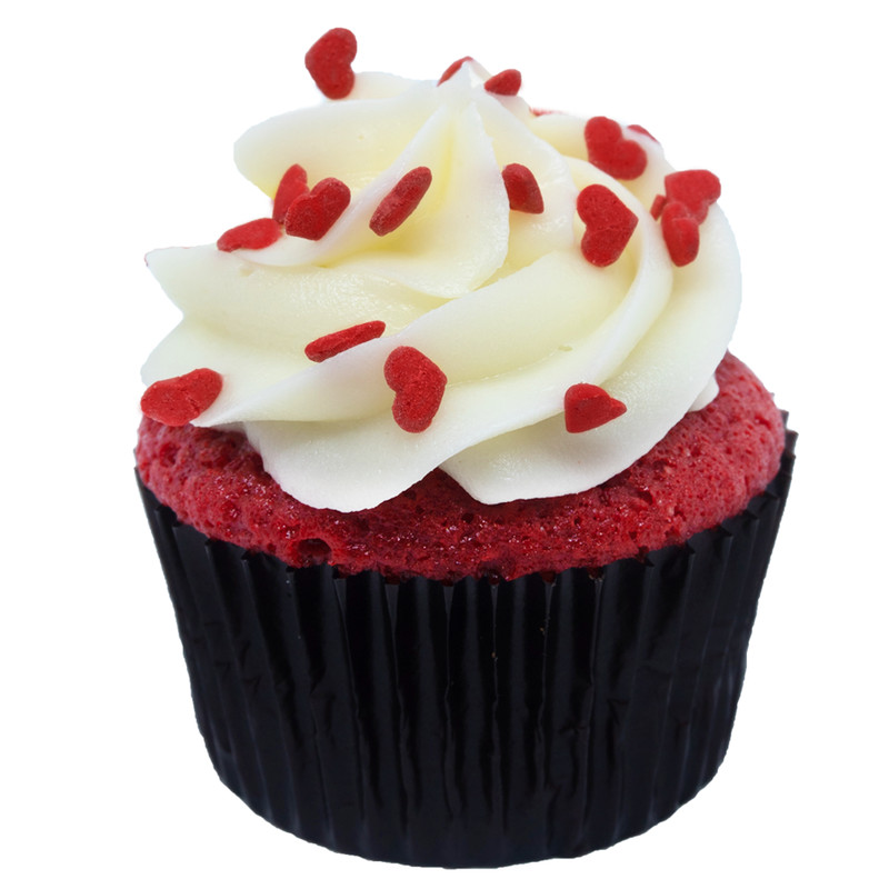Red Velvet Cream Cheese Icing Cupcake