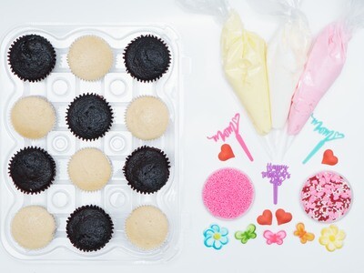 Mother's Day DIY Cupcake Decorating Kit