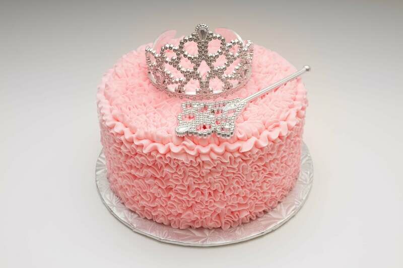 Princess Crown &amp; Scepter Cake