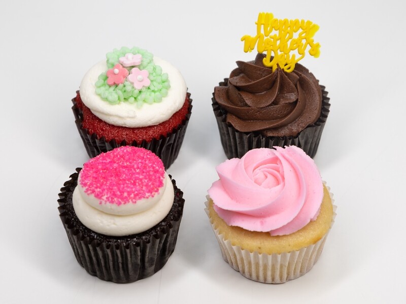 Mother's Day 4 Pack Cupcakes