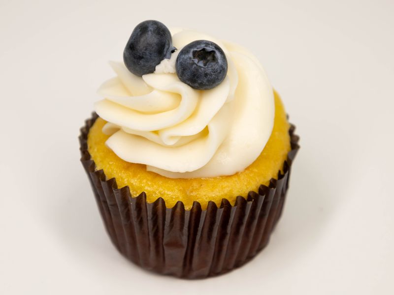 Lemon Blueberry Cupcake
