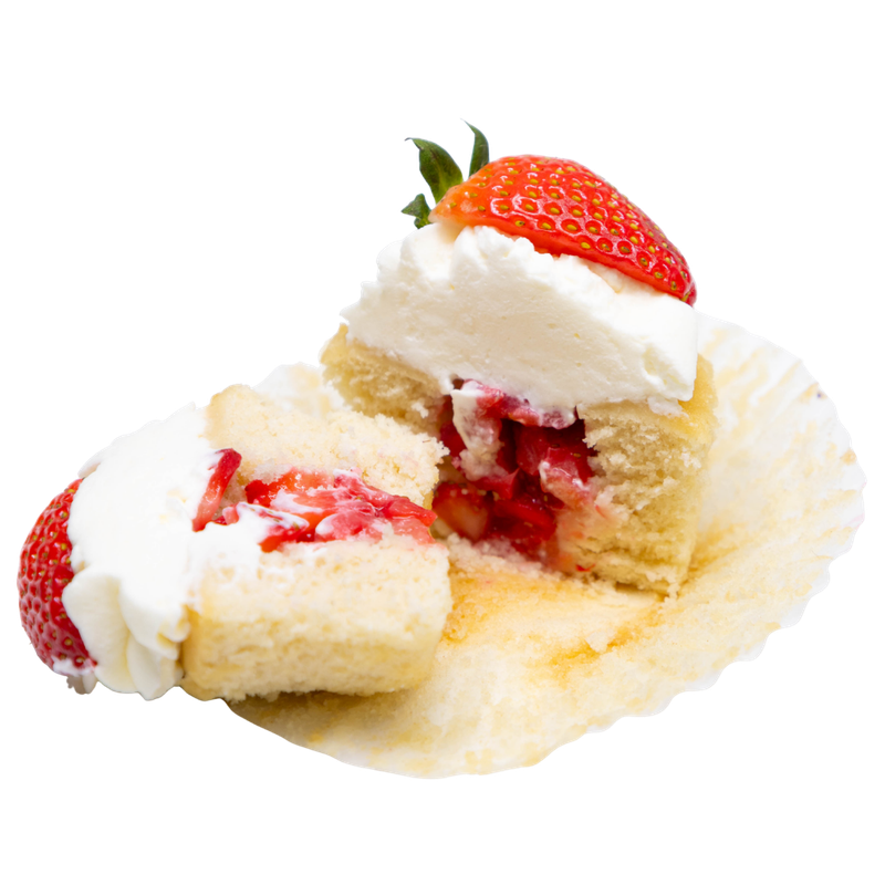 Strawberry Shortcake​ Cupcake