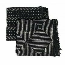 Black and White Mud Cloth