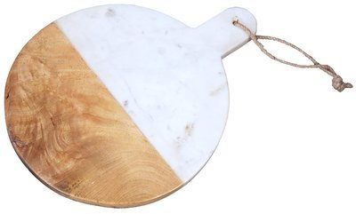 Marble + Wood chopping board
