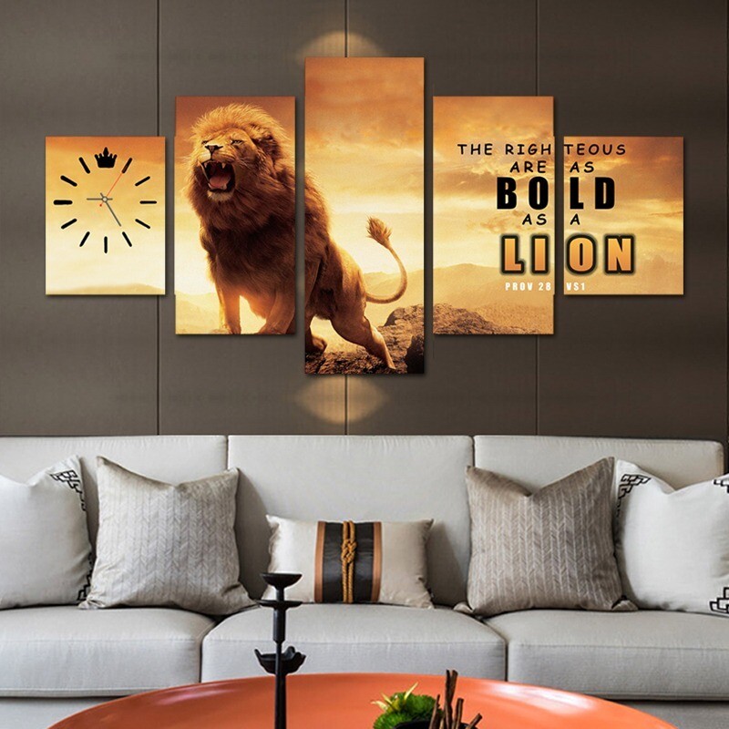 LUXURY LION WALL FRAME