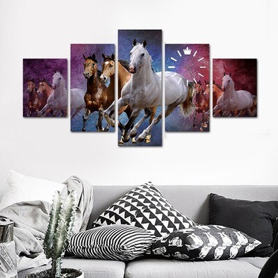 LUXURY HORSE CANVAS FRAME