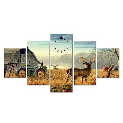LUXURY TRACTOR CANVAS WALL FRAME