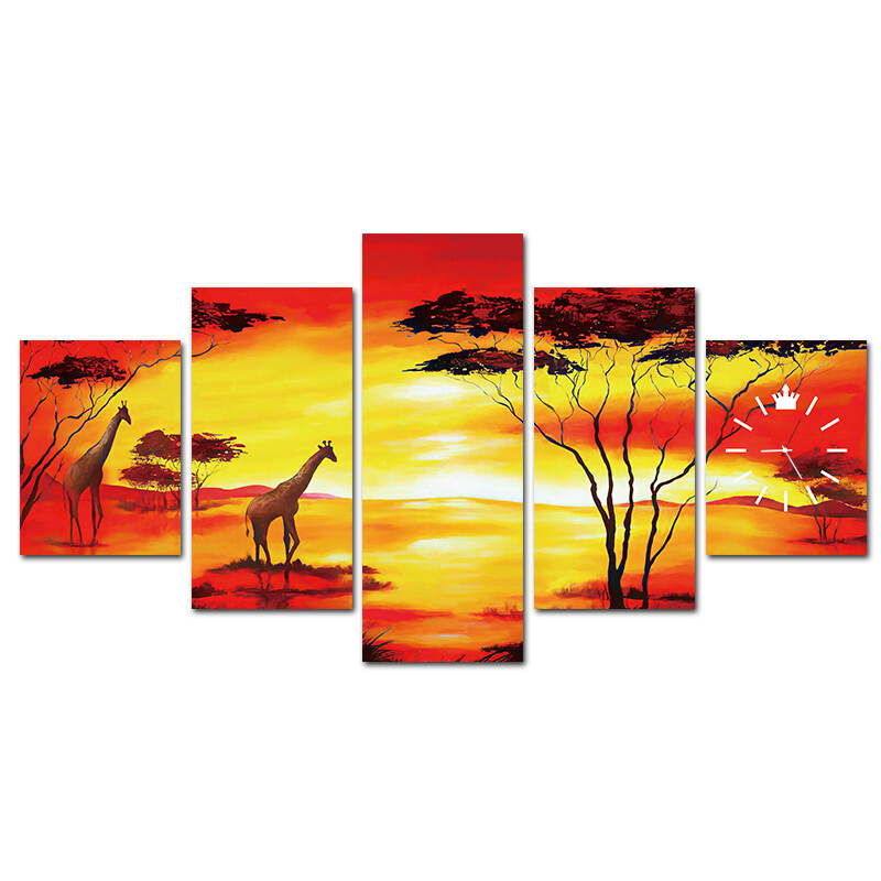 LUXURY SUNSET CANVAS WALL FRAME