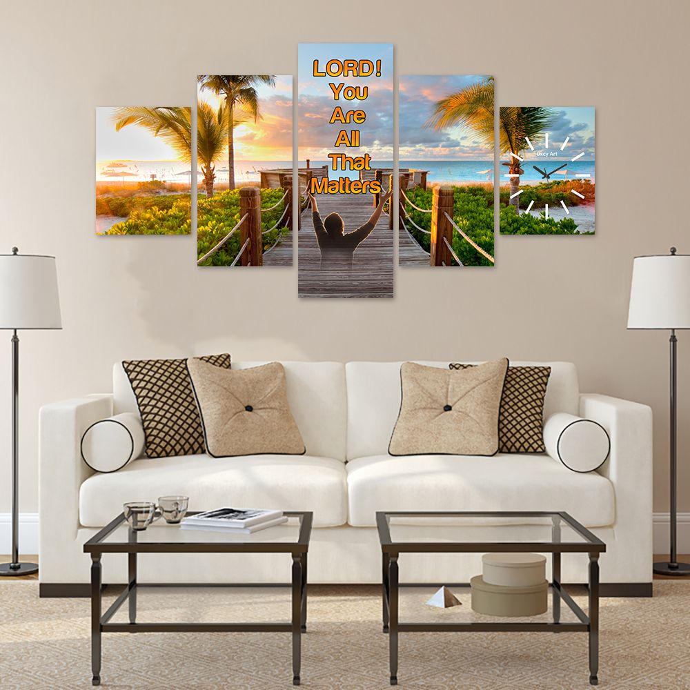 LORD YOU ARE ALL THAT MATTERS HD CANVAS FRAME