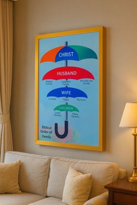 BIBLICAL ORDER LUXURY CRYSTAL PROCLAIN PAINTING