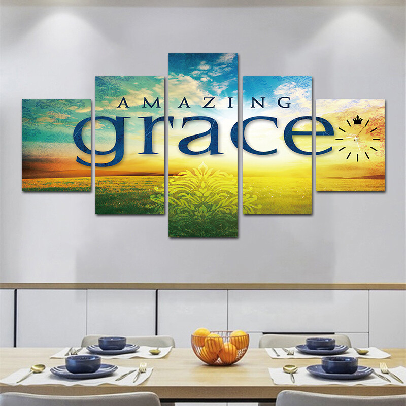 Luxury Amazing Grace canvas frame