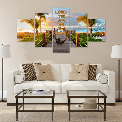 LORD YOU ARE ALL THAT MATTERS HD CANVAS FRAME