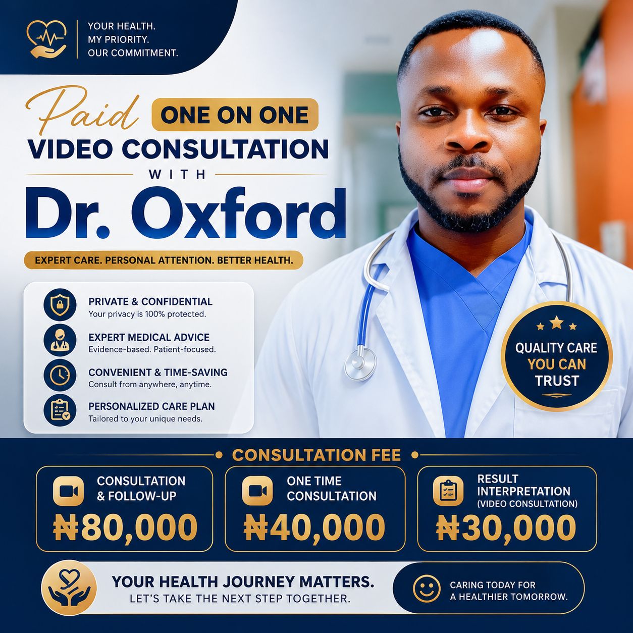Paid Consultation (with Dr. Oxford)