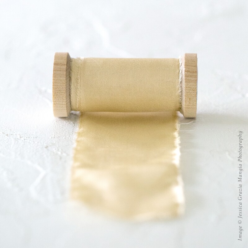 Gold | Classic Silk Ribbon | 100% Silk