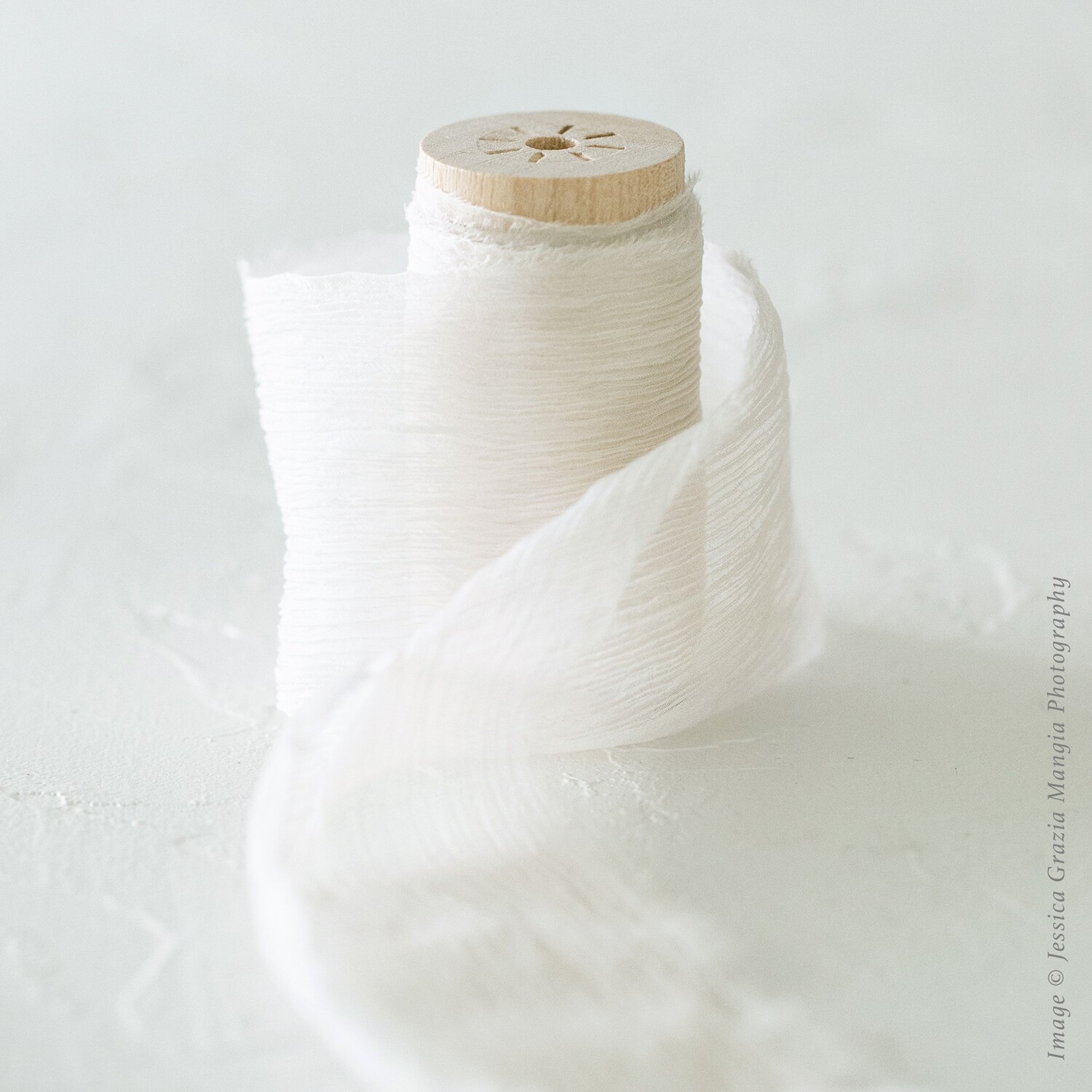 Linen, Crinkle Silk Ribbon