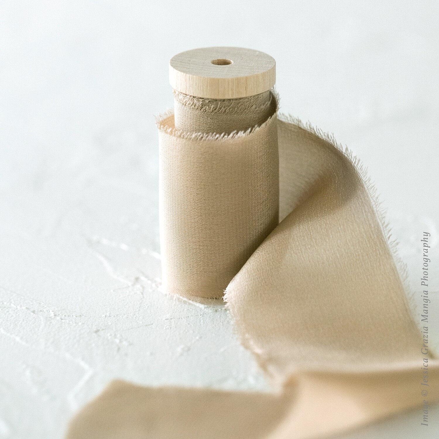 Suede | Luxe Silk Ribbon | 100% Silk