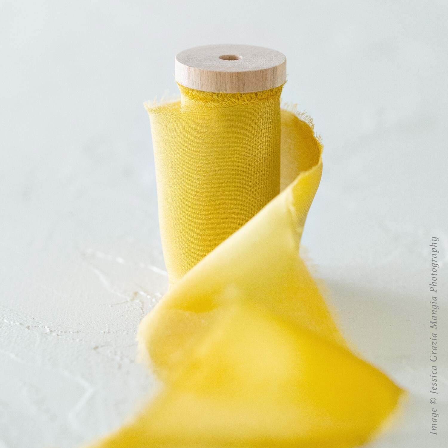 Saffron | Luxe Silk Ribbon | 100% Silk