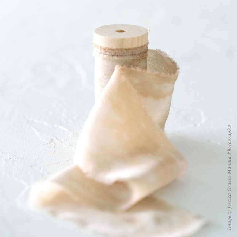 Sand Dune | Artist Series Luxe Silk Ribbon | 100% Silk