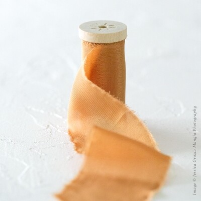 Copper Penny | Luxe Silk Ribbon | 100% Silk